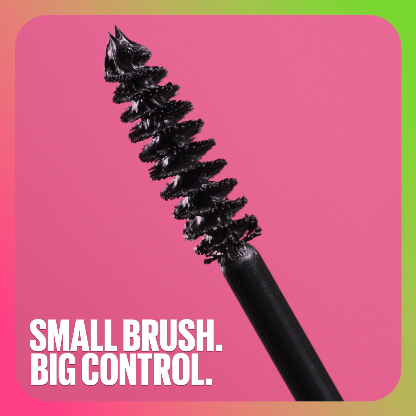 Maybelline Great Lash BIG Washable Mascara, Volumizing, Thickening, Lengthening Mascara, Blackest Black, 1 Count