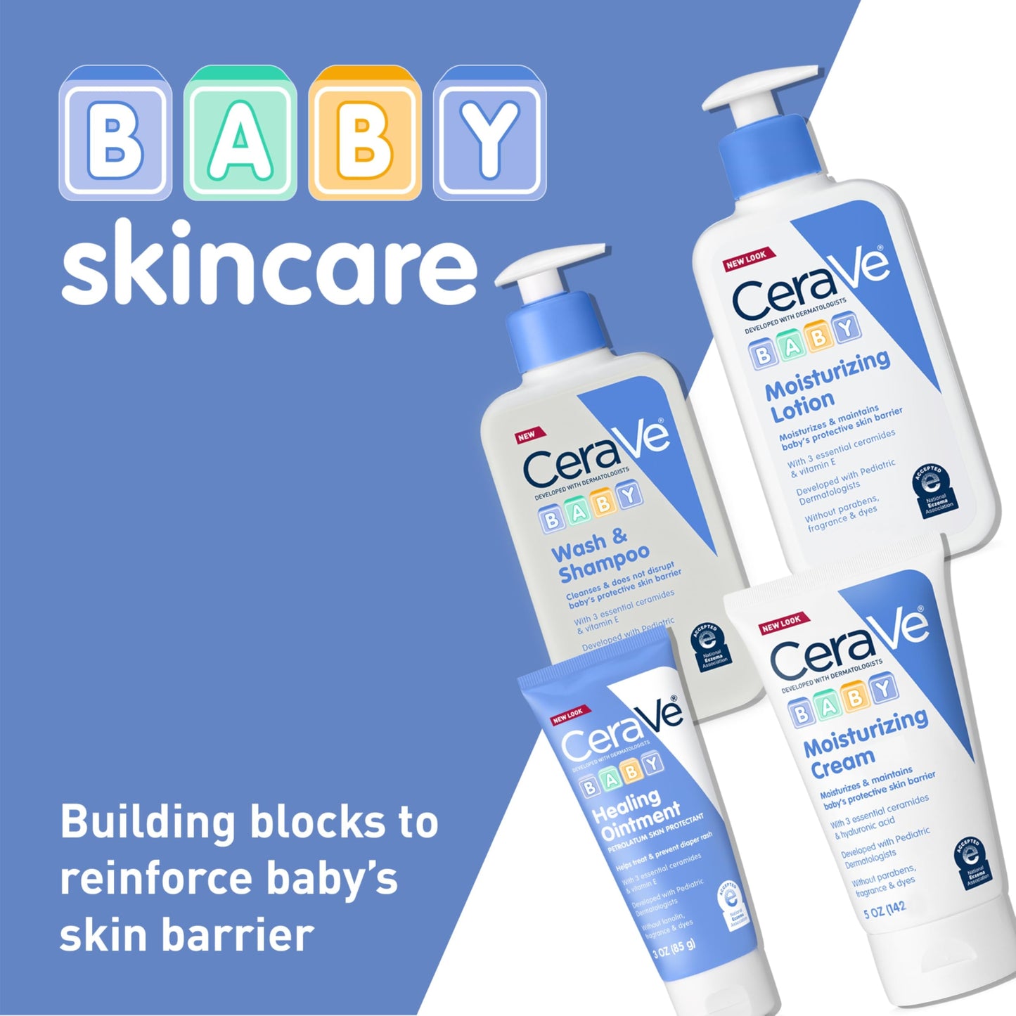 CeraVe Baby Cream, Moisturizer with Ceramides, Fragrance-Free, 8oz