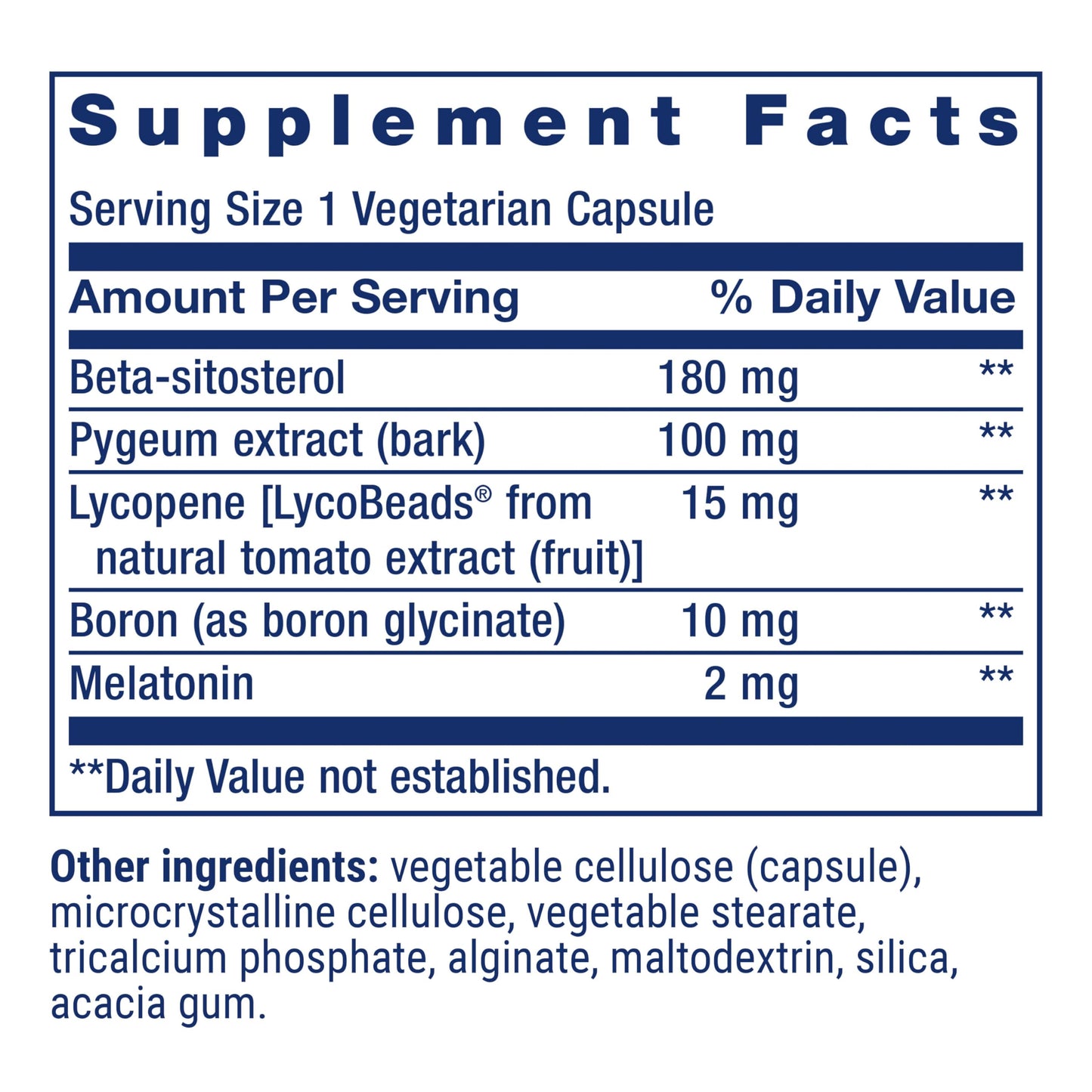 Life Extension Men's Bladder Support, melatonin, beta-sitosterol, lycopene, Nighttime Urination, Sleep Patterns, Prostate Health, Bladder Support, Gluten Free, Non-GMO, Vegetarian, 30 Capsules