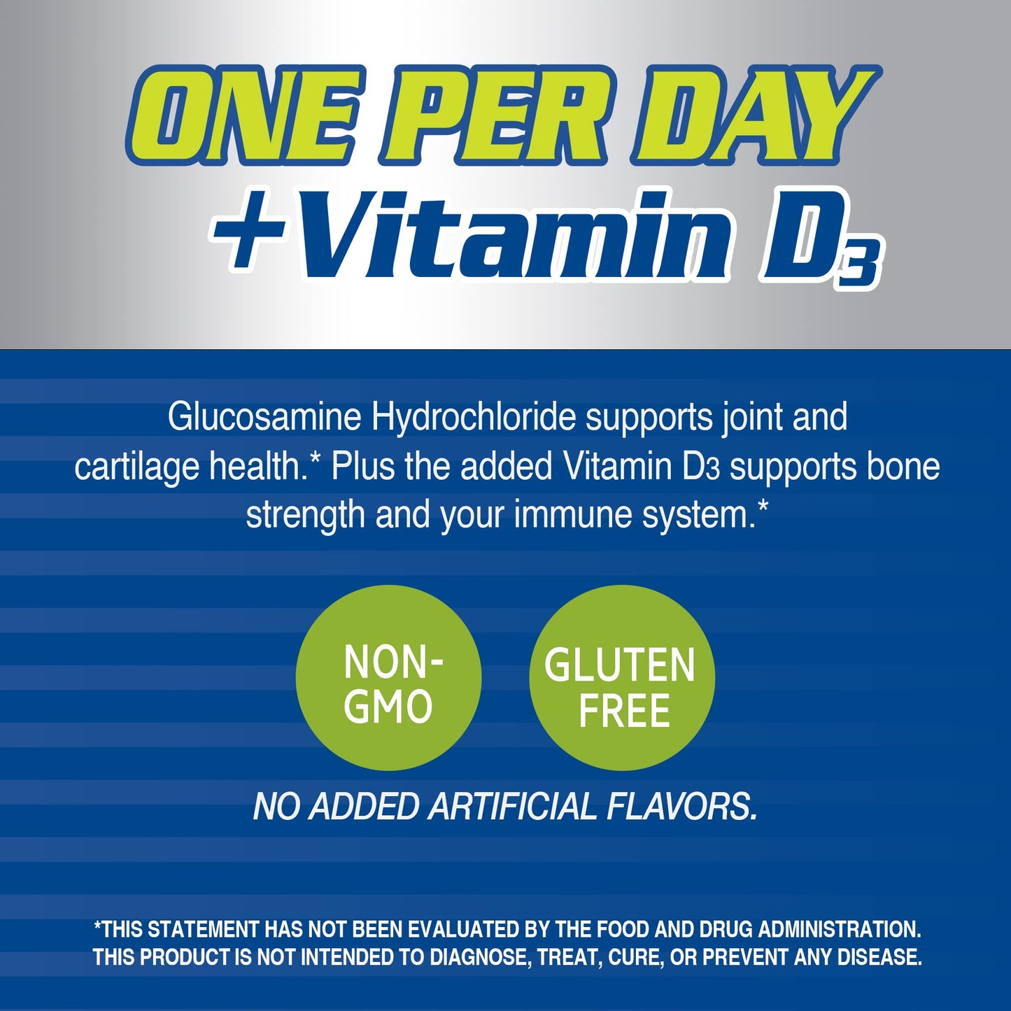 21st Century Glucosamine Daily Complex Plus D Tablets, Joints, 60 Count