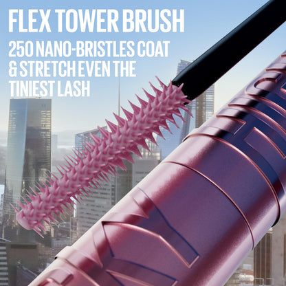 Maybelline Lash Sensational Sky High Washable Mascara Makeup, Volumizing, Lengthening, Defining, Curling, Multiplying, Buildable Formula, True Brown, 1 Count