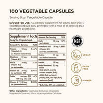 Solgar B-Complex 50", 100 Vegetable Capsules - Energy Metabolism