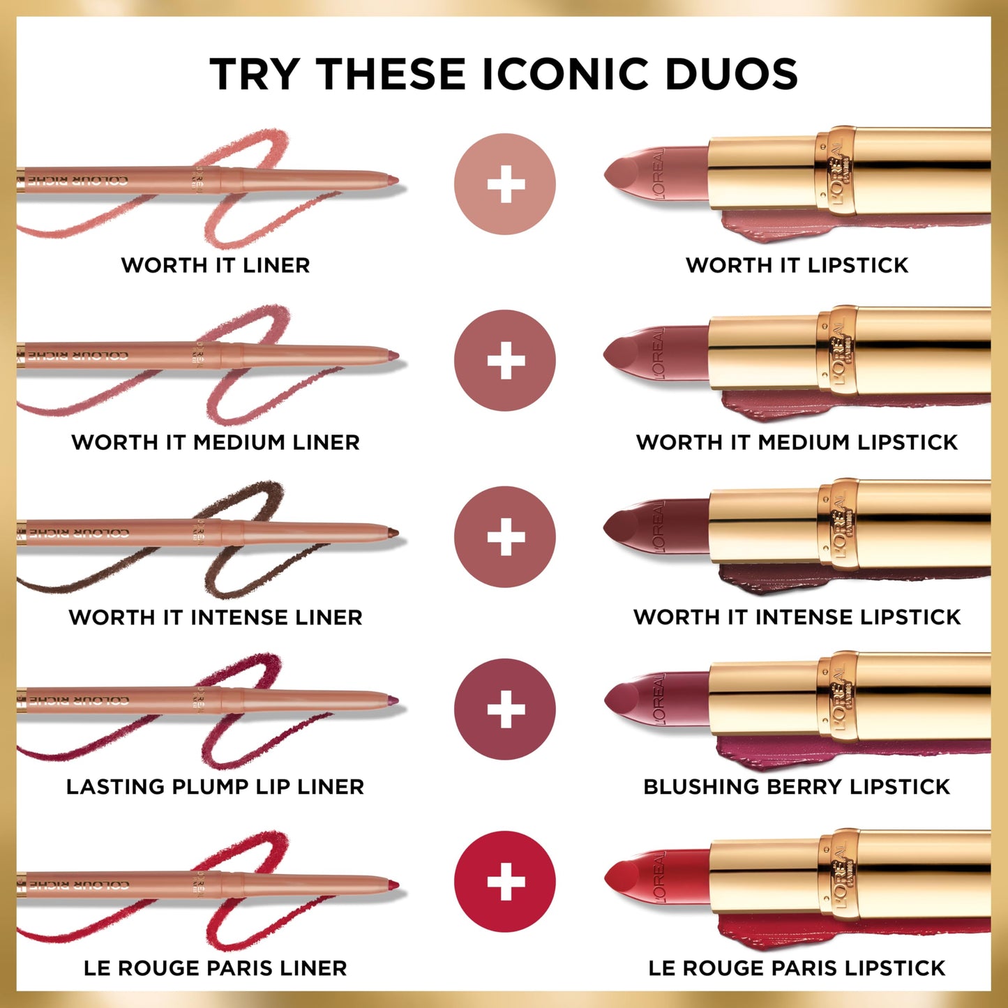 L'Oreal Paris Colour Riche Original Creamy, Hydrating Satin Lipstick with Argan Oil and Vitamin E, Berry Parisienne , 1 Count
