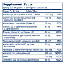 Life Extension Two-Per-Day Multivitamin - for Heart, Brain, Blood Vessel & Cellular Health – Essential Vitamins & Minerals for Well-Being - Two Per Day - Gluten-Free – Non-GMO – 60 Capsules
