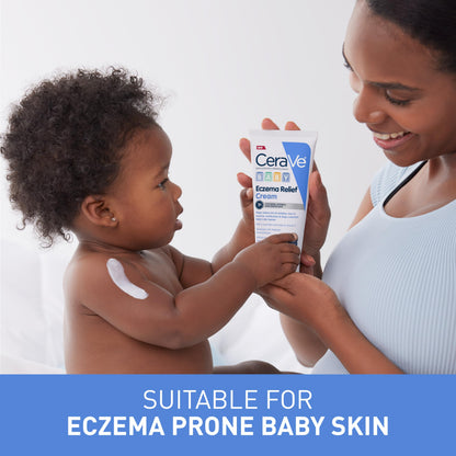 CeraVe Baby Eczema Relief Cream with 1% Colloidal Oatmeal & Vitamin E, 5oz