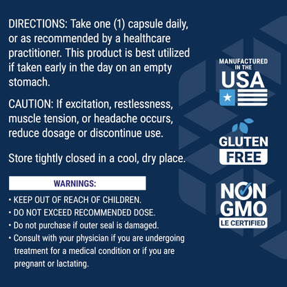Life Extension DMAE Bitartrate, Supports neurotransmitter Production, 6-Month Supply, Gluten-Free, Non-GMO, Vegetarian, 200 Capsules
