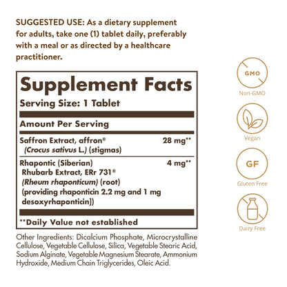 Solgar Menopause Relief - 30 Tablet