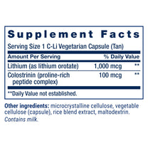 Life Extension Memory Protect, Lithium, colostrinin Milk peptides, Memory and Cognitive Health Support, Gluten-Free, Non-GMO, 12 colostrinin-Lithium (C-Li) Capsules, 24 Lithium (Li) Capsules
