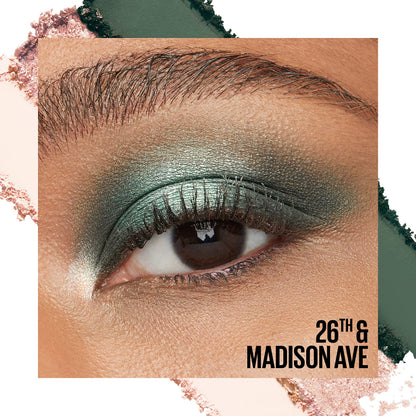 Maybelline New York Shadow Blocks Shadow Blocks Eyeshadow Palette, Stacked Eye Shadow Trio, 26th & Madison Ave, 0.08 oz