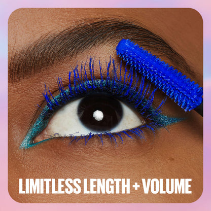Maybelline Lash Sensational Sky High Waterproof Mascara Makeup, Volumizing, Lengthening, Defining, Curling, Multiplying, Buildable Formula, Brownish Black, 1 Count (Pack of 2)
