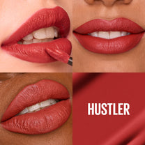 Maybelline Super Stay Matte Ink Liquid Lipstick Makeup, Long Lasting High Impact Color, Up to 16H Wear, Hustler, Red Brown, 1 Count, Packaging May Vary