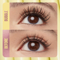 Maybelline The Colossal Bubble Waterproof Mascara, Buildable Mascara Volume and Length Formula for Bold, Separated Lashes, Very Black, 1 Count