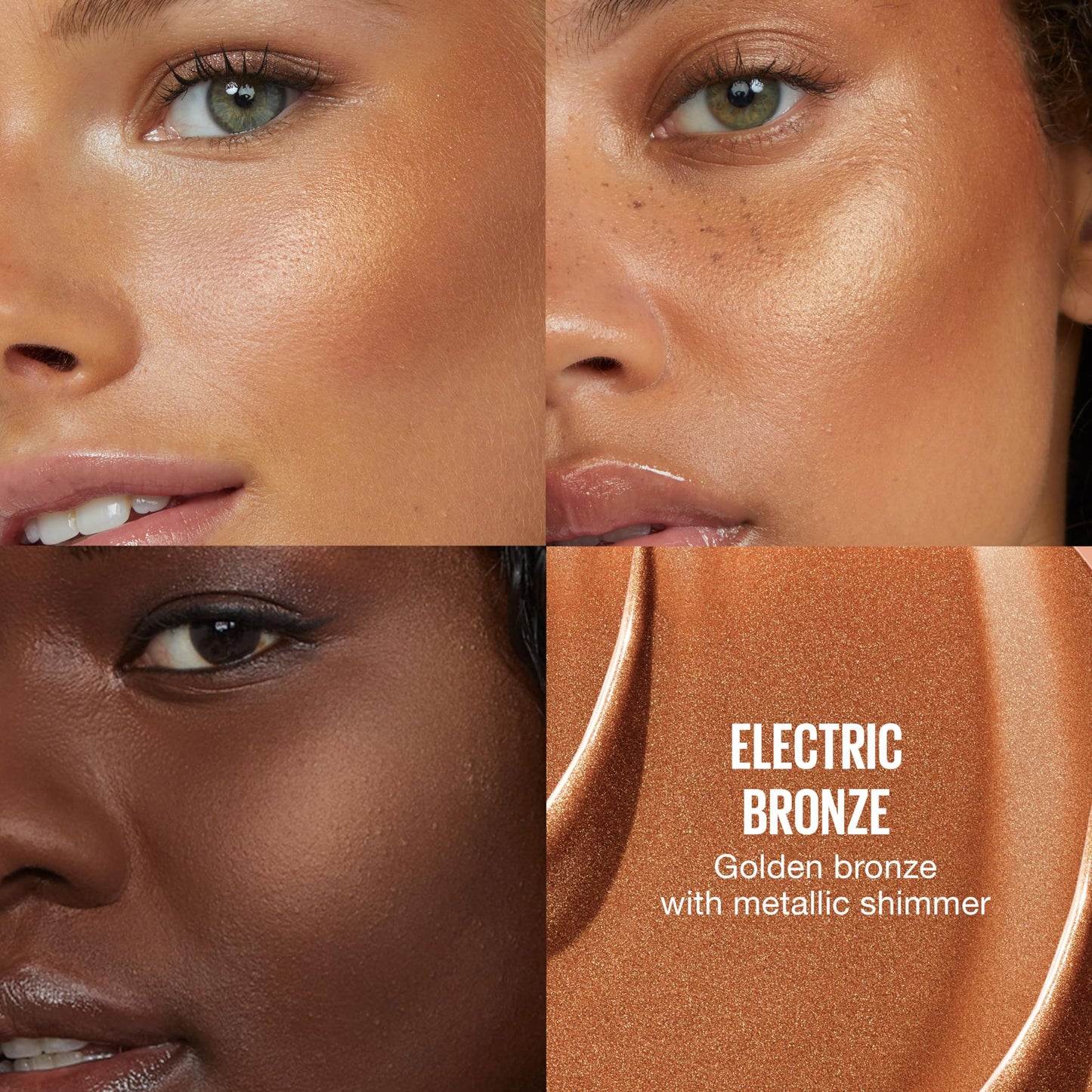 Maybelline Sunkisser Multi-Use Liquid Blush and Bronzer, Blendable, Longwear, Glowy Make Up, Electric Bronze, 1 Count