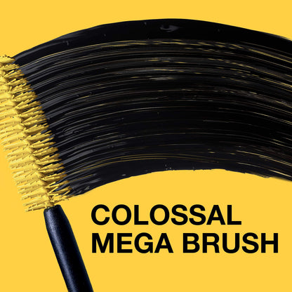 Maybelline Volum' Express Colossal Washable Mascara Makeup, Volumizing, Glam Black, 1 Count