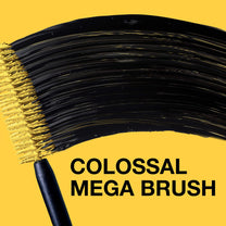Maybelline Volum' Express The Colossal Waterproof Mascara, Volumizing, Thickening, Clump-Free Make Up Formula, Classic Black, 1 Count