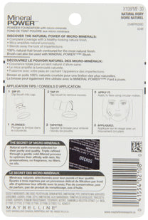 Maybelline New York Mineral Power Powder Foundation, Natural Ivory, 0.28 Ounce