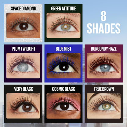 Maybelline Lash Sensational Sky High Mascara Makeup, Volumizing, Lengthening, Defining, Curling, Multiplying, Buildable, Washable Formula, Burgundy Haze, 1 Count