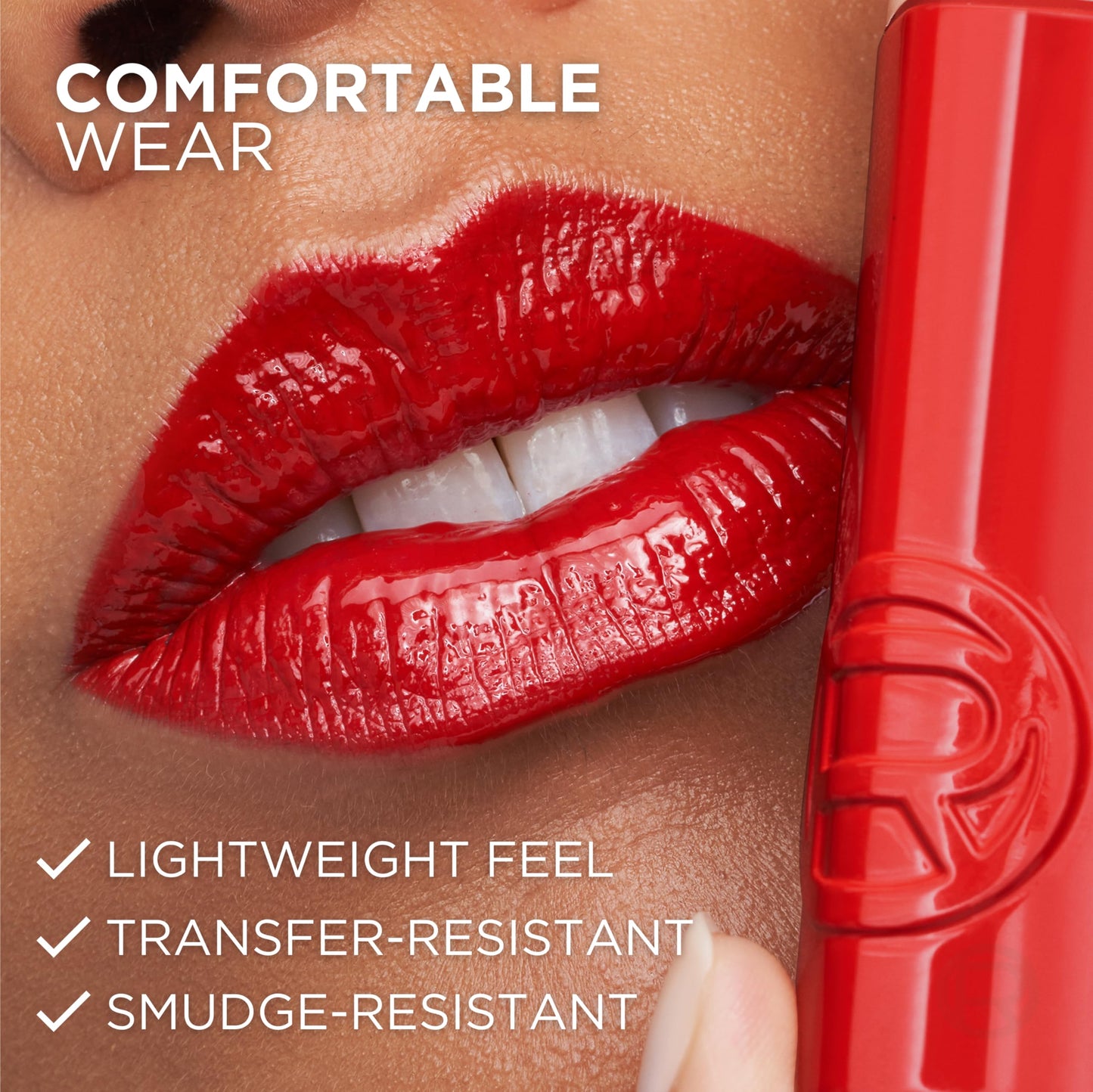 L'Oreal Paris Infallible Lacque Resistance Liquid Lipstick, 16HR Long Lasting Lip Makeup with Lacquer-Like Shine and Zero Transfer, 215, Drunk In Rose