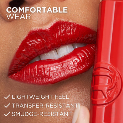 L'Oreal Paris Infallible Lacque Resistance Liquid Lipstick, 16HR Long Lasting Lip Makeup with Lacquer-Like Shine and Zero Transfer, 215, Drunk In Rose