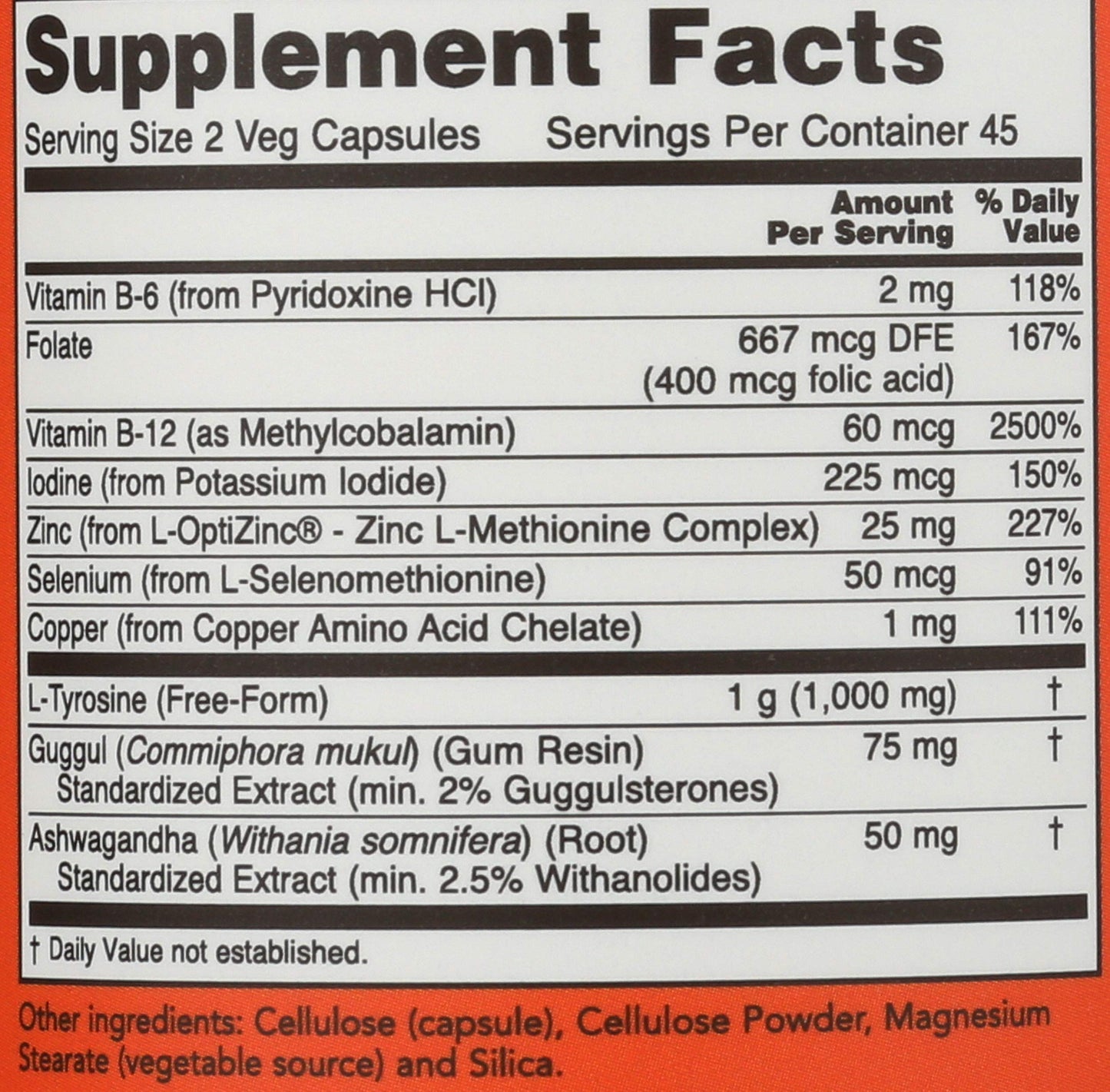 Now Foods Thyroid Energy, 90 CT