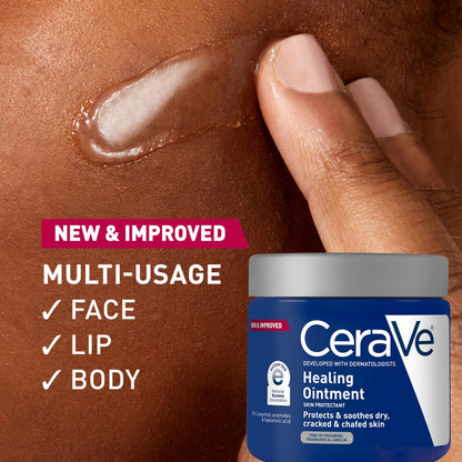 CeraVe Healing Ointment, Hyaluronic Acid Skin Protectant for Dry Skin, 12oz