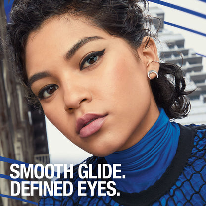 Maybelline Unstoppable Waterproof Mechanical Grey Eyeliner Pencil, Easy to Apply, Smooth Glide, Up to 24 Hour Wear, Pewter