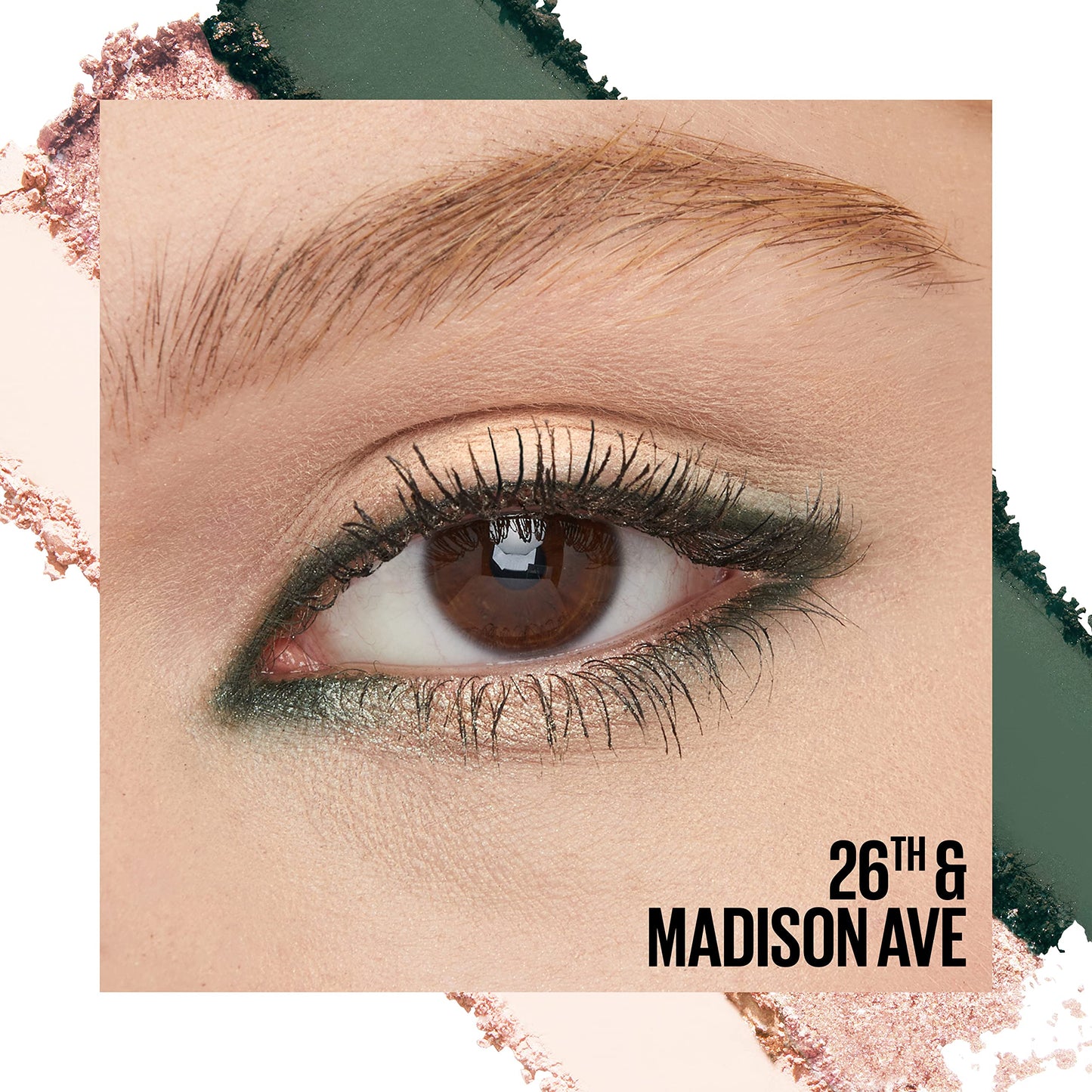 Maybelline New York Shadow Blocks Shadow Blocks Eyeshadow Palette, Stacked Eye Shadow Trio, 26th & Madison Ave, 0.08 oz