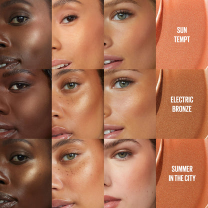 Maybelline Sunkisser Multi-Use Liquid Blush and Bronzer, Blendable, Longwear, Glowy Make Up, Summer In The City, 1 Count