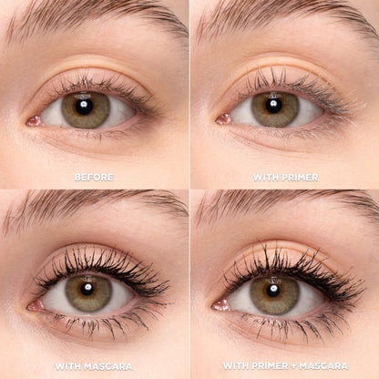 L'Oreal Paris Voluminous Lash Boosting Conditioning Primer Mascara, White Primer, 0.24 Fl Oz., 2 Count