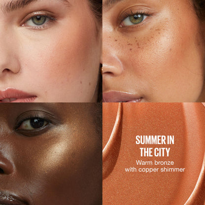 Maybelline Sunkisser Multi-Use Liquid Blush and Bronzer, Blendable, Longwear, Glowy Make Up, Summer In The City, 1 Count