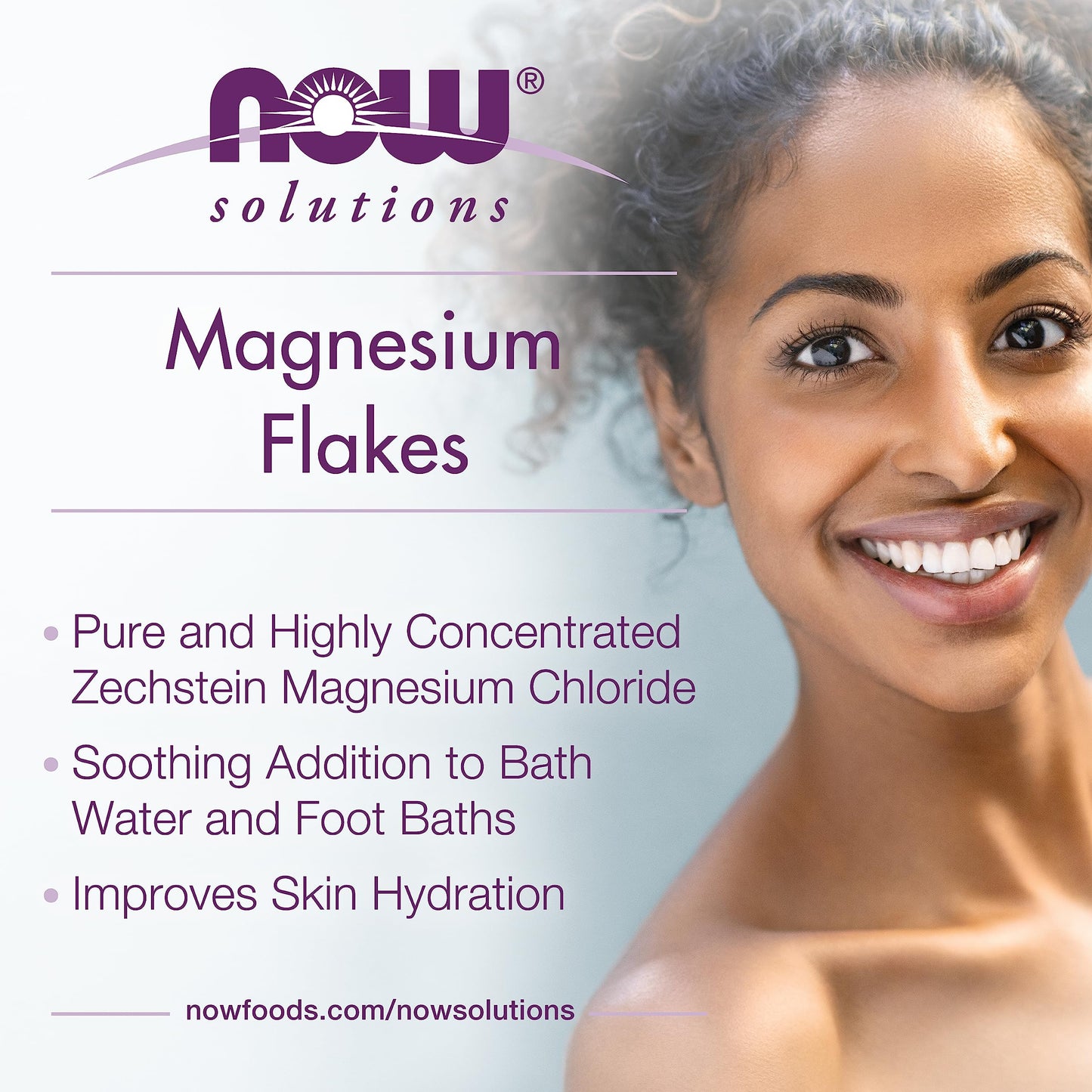 Now Solutions, Magnesium Flakes, from the Ancient Seabed, 26.5 oz