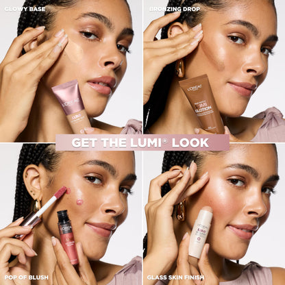 L'Oreal Paris Makeup True Match Lumi Glotion, Natural Glow Enhancer, Illuminator Highlighter, Bronzing Drops For a Sun-Kissed Glow, 905 Rich