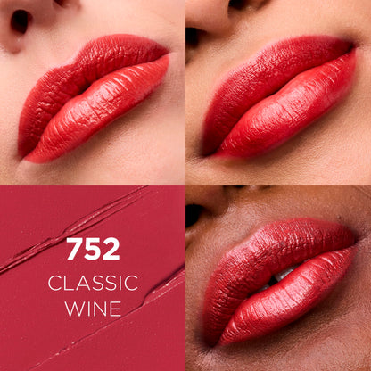L'Oreal Paris Colour Riche Original Creamy, Hydrating Satin Lipstick with Argan Oil and Vitamin E, Classic Wine , 1 Count