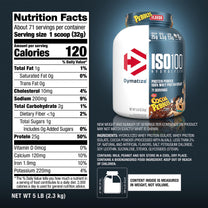 Dymatize ISO100 Protein Powder, 100% Whey Isolate, Cocoa Pebbles