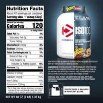 Dymatize ISO100 Protein Powder, 100% Whey Isolate, Cocoa Pebbles