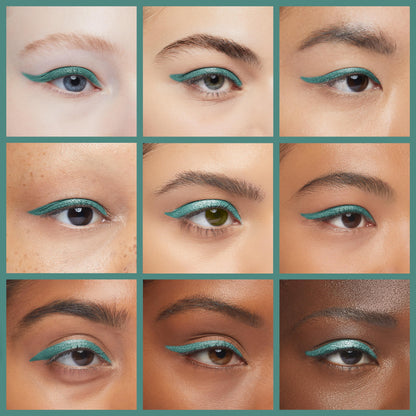 MAYBELLINE Tattoo Studio Sharpenable Eyeliner Pencil, 36 Hour Wear, Waterproof, Tealtini, 1 Count