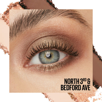 Maybelline New York Shadow Blocks Shadow Blocks Eyeshadow Palette, Stacked Eye Shadow Trio, North 3rd & Bedford Ave, 0.08 oz
