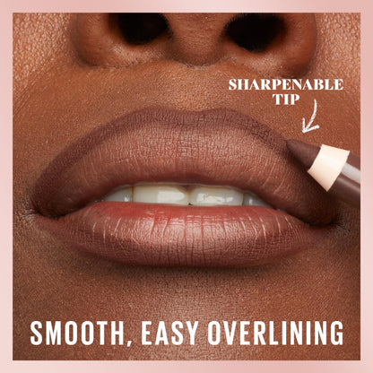 MAYBELLINE Lifter Gloss and Lifter Liner Makeup Gift Set, Lip Gloss and Lip Liner in Shades Petal and Line Leader