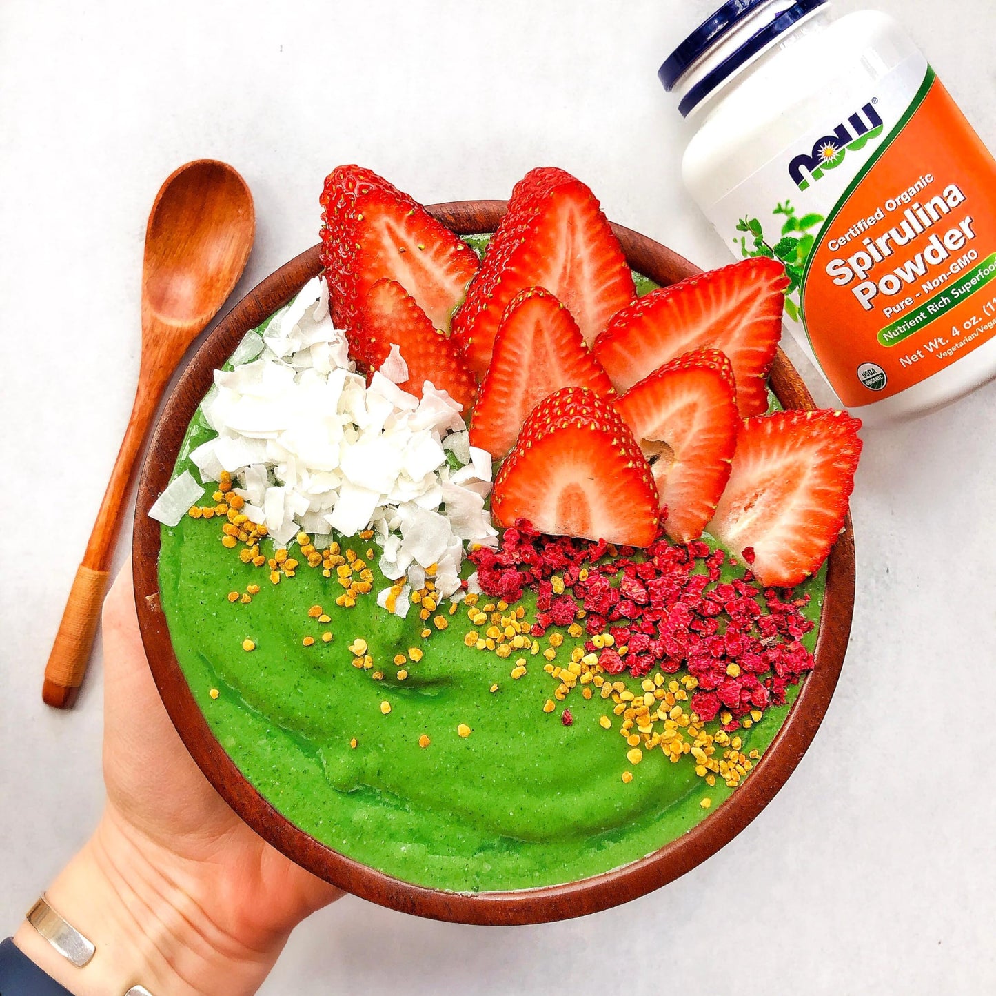 NOW Foods Supplements, Certified Organic, Spirulina Powder, Rich in Beta-Carotene (Vitamin A) and B-12 with naturally occurring GLA & Chlorophyll, 4-Ounce