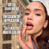 Maybelline Super Stay Matte Ink Liquid Lipstick Makeup, Long Lasting High Impact Color, Up to 16H Wear, Revolutionary, Light Mauve Pink, 1 Count, Packaging May Vary