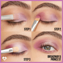Maybelline New York Shadow Blocks Shadow Blocks Eyeshadow Palette, Stacked Eye Shadow Trio, 82nd & Park Ave, 0.08 oz