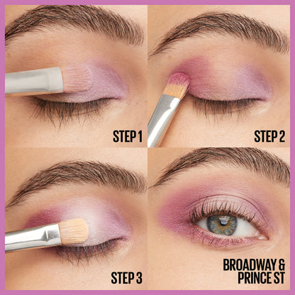 Maybelline New York Shadow Blocks Shadow Blocks Eyeshadow Palette, Stacked Eye Shadow Trio, West 4th & Perry St, 0.08 oz